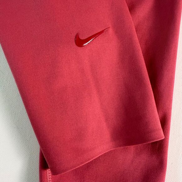 2/$25 Nike Dri-Fit Women's Workout Running Athletic Leggings, Pink, Size Medium - Picture 1 of 13